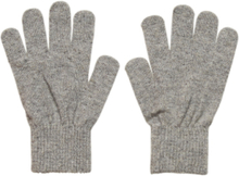Basic Magic Finger Gloves Accessories Gloves & Mittens Mittens Grå CeLaVi*Betinget Tilbud