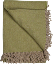 Jura Home Textiles Cushions & Blankets Blankets & Throws Green Silkeborg Uldspinderi