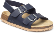 Footbed Slipper Shoes Summer Shoes Sandals Blå Superfit*Betinget Tilbud