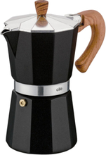 Espressomaker Classico Natura 6 Kopper Home Kitchen Kitchen Appliances Coffee Makers Moka Pots Black Cilio