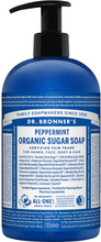 Dr. Bronner's Organic Hand & Body Shikakai Soap Spearmint Peppermint 710 ml