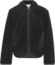 Sherpa Fleece Kids Outerwear Fleece Outerwear Fleece Jackets Black Kronstadt
