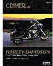 Harley-Davidson Road King, Electra, Tour Glide, Low Rider Motorcycle (1984-1998) Clymer Repair Manual