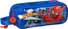 Skolväska Spiderman Great power Blå Röd 21 x 8 x 6 cm