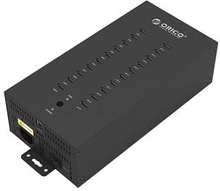 ORICO 20 Ports Industrial USB2.0 HUB til U Disk Batch Data Test Copy SD TF Card Reader