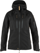 Fjällräven Women's Keb Eco-Shell Jacket Black Skalljakker XL