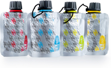 GSI Outdoors Condiment Bottle Soft 4 Pc Set Flasker OneSize