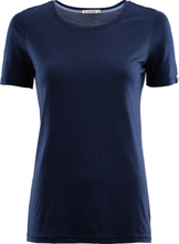 Aclima Aclima Women's LightWool 140 T-shirt Navy Blazer T-shirts S