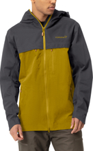 Norrøna Men's Svalbard Cotton Jacket Slate Grey/Golden Palm Uforet friluftsjakker M