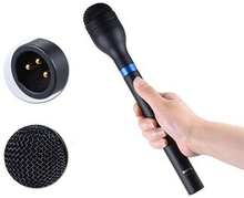 BOYA BY-HM100 Omni-Directional Wireless Håndholdt Dynamic Microphone XLR Long Handle Mic til ENG Int