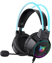 ONIKUMA X15 Pro Gaming Headset 3,5 mm kablet Headset Surround Sound Gaming Headset med RGB-lyseffekt