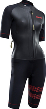 Colting Wetsuits Colting Wetsuits Women's Swimrun Go Black/Red Simdräkter S