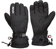 Kombi Kombi Men's Squad WaterGuard Gloves Black/Charcoal Skidhandskar S