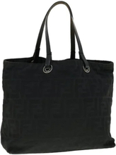 Black Canvas Fendi Handbag