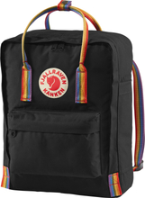 Fjällräven Kånken Rainbow Black-Rainbow Pattern Vardagsryggsäckar OneSize