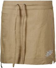 Skhoop Women's Samira Short Skirt Kakhi Skjørt L