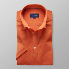 Eton Classic fit Orange pikéskjorta - kortärmad