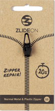 ZlideOn Normal Metal & Plastic Zipper XS Black Øvrig utstyr XS