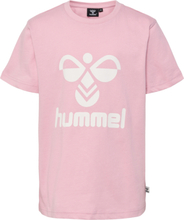Hummel Kids' hmlTRES T-Shirt Short Sleeve Zephyr Kortermede trøyer 110