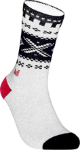 Dale of Norway Dale of Norway Cortina Socks Offwhite Navy Raspberry Hverdagssokker L