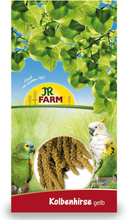 JR Farm Kolbenhirse gelb - Hirsehalter Pincer aus Plastik