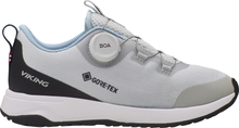 Viking Footwear Viking Footwear Kids' Elevate Low F Gore-Tex Boa Light Grey Sneakers 32