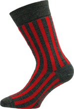 Real Socks Lava Flow Red/Grey Vardagsstrumpor 36-39