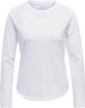 Hummel Women's hmlMT Vanja T-Shirt L/S White Langermede treningstrøyer S