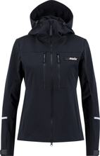 Swix Women's Surmount Soft Shield Jacket Black Softshelljackor S