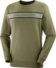 Salomon Salomon Men's Essential Crew Neck Forest Night/Grape Leaf Långärmade vardagströjor S