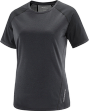 Salomon Women's Outline Tee DEEP BLACK T-shirts M