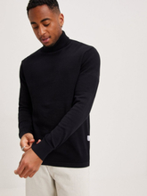 Selected Homme Slhmaine Ls Knit Roll Neck W Noos Pologensere Black
