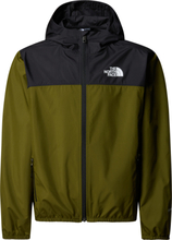The North Face The North Face B Never Stop Hooded Windwall Jacket Forest Olive Ovadderade vardagsjackor XS