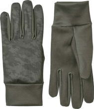 Sealskinz Water Repellent Skinz Print Nano Fleece Gloves Olive Friluftshansker M