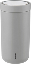 To Go Click To Go Kop 0.2 L. Soft Light Grey Home Tableware Cups & Mugs Thermal Cups Grey Stelton