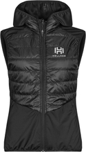 Hellner Women's Nirra Hybrid Vest 2.0 Black Beauty Vadderade västar S