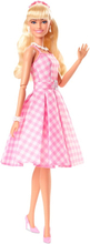 Barbie The Movie Doll Barbie in Pink Gingham Dress *
