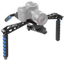 Aluminiumslegering Foldbar DSLR Rig Movie Kit Skuldermontering Support Rig Stabilisator til Canon Ni