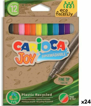 Tuschpennor Carioca Joy Eco Family 12 Delar Multicolour