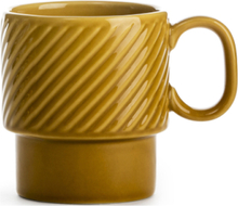 Coffee & More, Coffee Mug Home Tableware Cups & Mugs Coffee Cups Gul Sagaform*Betinget Tilbud