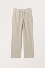 Relaxed Fit Linen Blend Trousers - Brown