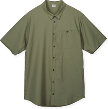 Houdini Men's Shortsleeve Shirt Sage Green Kortärmade skjortor XL