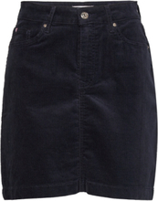 Dnm Mini Skirt Hw Cord Clr Kort Nederdel Navy Tommy Hilfiger