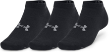 Ua Essential Low Cut 3Pk Sport Socks Footies-ankle Socks Black Under Armour