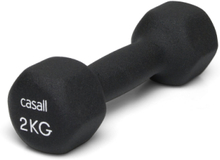 Classic Dumbbell 2Kg Accessories Sports Equipment Workout Equipment Gym Weights Svart Casall*Betinget Tilbud