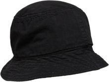 Cotton Ripstop Bucket Hat Accessories Headwear Bucket Hats Black Mads Nørgaard