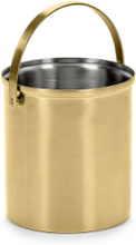 Ice Bucket S Brushed Steel Home Tableware Drink & Bar Accessories Ice Buckets Gold Serax