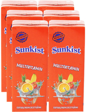 Sunkist Erfrischungsgetränk Multivitamin, 6er Pack