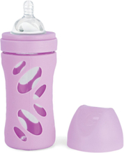 Twistshake Anti-Colic Glass Bottle 260Ml Pastel Purple Baby & Maternity Baby Feeding Baby Bottles & Accessories Baby Bottles Purple Twistshake