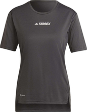 Adidas Adidas Women's Terrex Multi T-Shirt BLACK Kortermede treningstrøyer XS